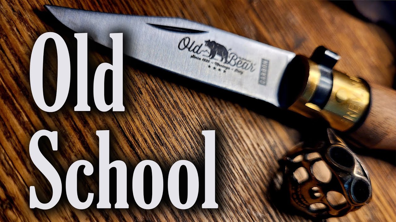 New Knife, Antonini Old Bear Traditional Pocket Knife Review + Opinel Carbon