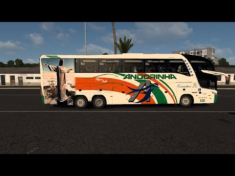 BUS ETS2 - VIAGEM 1613 - COXIM.MS X CAMPO GRANDE.MS - ANDORINHA