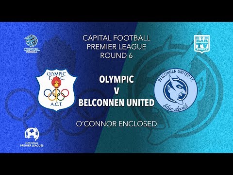 2019 Capital Football Premier League - U20's and 1st Grade Round 6 - Canberra Olympic v Belconnen FC