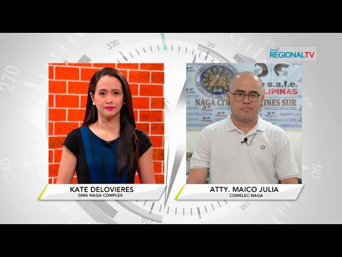 Balitang Bicolandia: GMA Regional TV Interviews – Atty. Maico Julia, Election Officer, COMELEC Naga