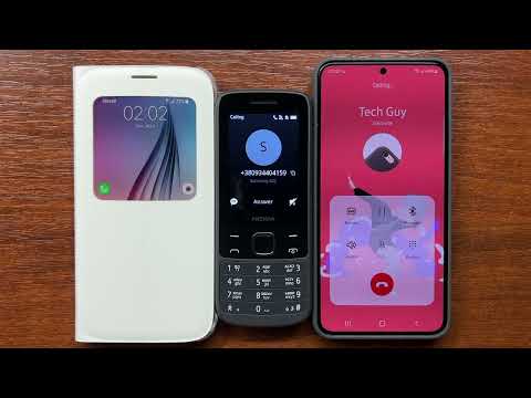 Samsung S6 vs Samsung S22 Outgoing Call to the Same Number Nokia 225 4G Incoming Call