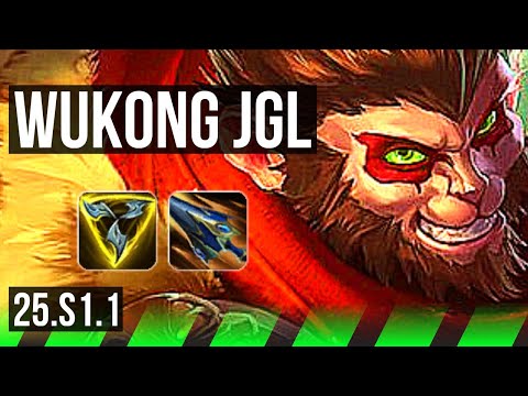 WUKONG vs JARVAN IV (JGL) | 7/2/6, Dominating | NA Master | 25.S1.1