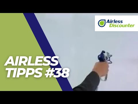 Airless Tipps #38 - Absetzen beim Spritzen oder nicht?
