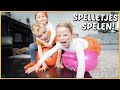 OUD HOLLANDSE SPELLETJES SPELEN ? ( koningsspelen 2021) | Bellinga Vlog #2076