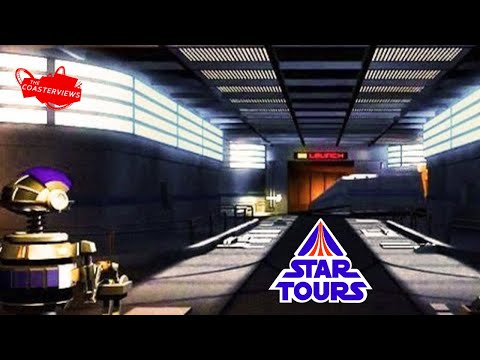 [Disneyland] Original Star Tours Ride POV at Disneyland California Star Wars