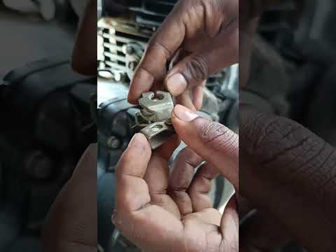 clutch cover and clutch retain spring fitting #bike #viral #video