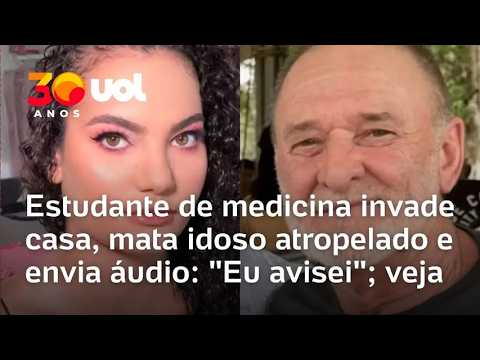 Estudante de medicina invade casa em Porto Velho (RO) e mata idoso atropelado; veja vídeo