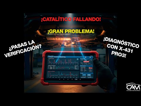 DIAGNOSTICO AL CONVERTIDOR CATALITICO CON ESCANER