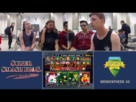 Shinespiked 10 Melee Doubles: Grand Finals - Nervy/Webwipe vs Shon/Bor