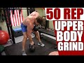 50 Rep Chest & Back Kettlebell Grind | Chandler Marchman