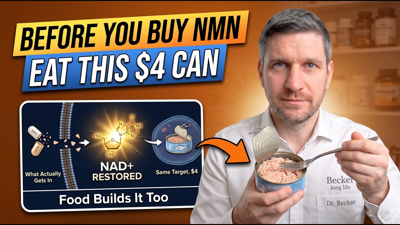 Before You Buy NMN Again — This $4 Food Raises NAD+ 1,000× Better
