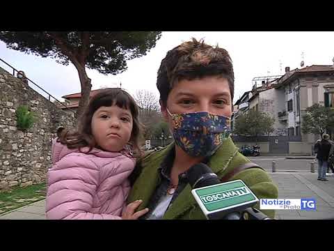 2021-03-27 PRATO - IN PIAZZA LA PROTESTA CONTRO LA DIDATTICA A DISTANZA