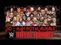 WWE 2015 ROYAL RUMBLE ELIMINATIONS