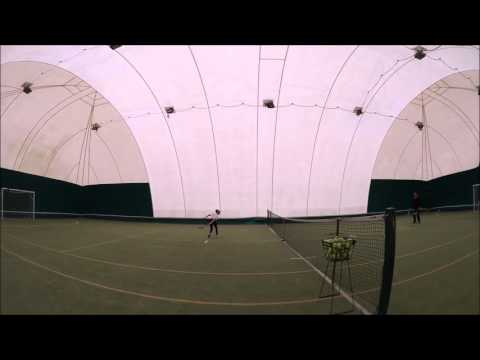 Lavinia come to the net attack trainig - ITT