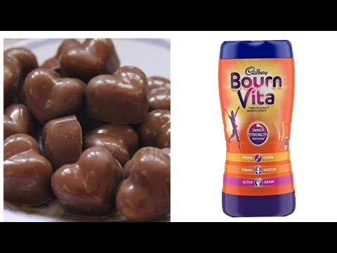 Homemade chocolate from bournvita | Quick and Easy chocolate