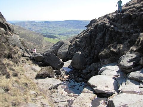 Kinder Scout-Peak District Country Walk Edale-Kinder Scout-Jacob's Ladder round