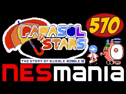 570/714 Parasol Stars: The Story of Bubble Bobble 3 (PAL) - NESMania