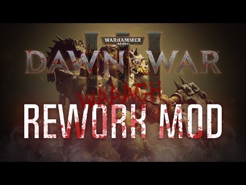Rework v2 Mod - VS ORKS WITH HIGH RESOURCES! | Dawn of War 3 Gameplay