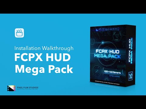 FCPX HUD Mega Pack | Installation Walkthrough