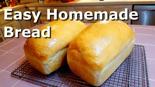 Homemade Bread for Beginners - Easy