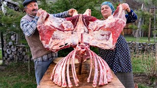 Village Style Beef Ribs | Long Term Canning & Campfire Lunch