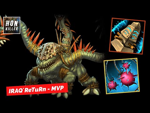 HoN Bramble BARRIER IDOL with SPIKED BOLA - MVP