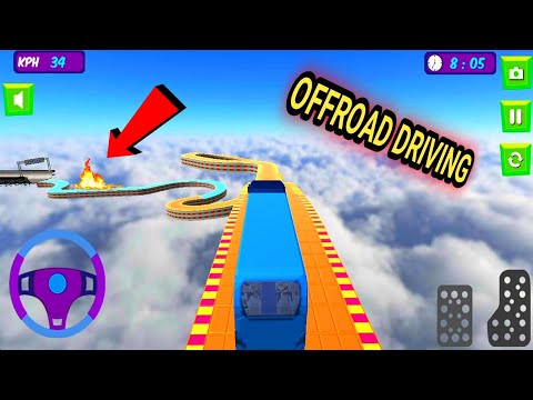 Impossible Tracks Stunts Bus Racing Games (Early Access) Offroad Bus Driving || Android Games