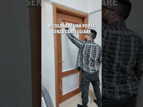 Come si ricolora una porta?  #faidate