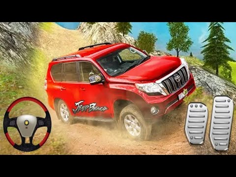 LAND CRUISER PRADO Jeep SIMULATOR - Car  Offroad Driveing - Toyota land cruiser Prado game download