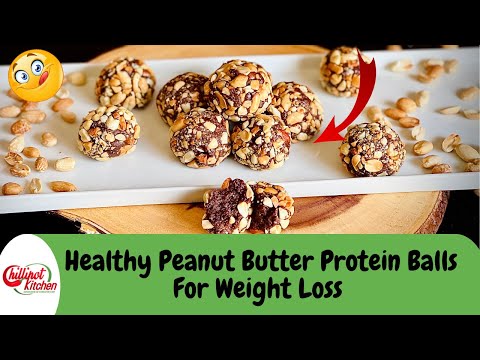 Easy Protein Snack For Weight Loss|Healthy Protein Ball| No-Bake Peanut Butter Protein Energy Bites