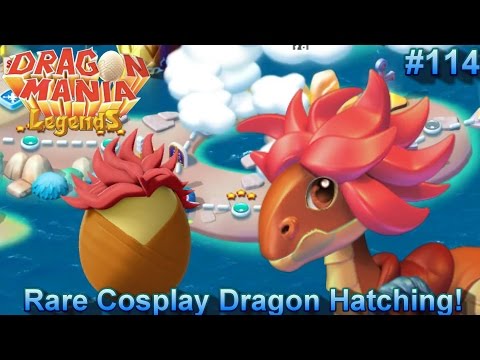 Rare Cosplay Dragon Hatching + Map Battles Continuation! - Dragon Mania Legends #114