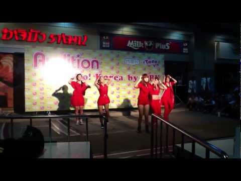120417 (E)va cover f(x) - Disturbia + Hot Summer  @Hello Korea (Audition)