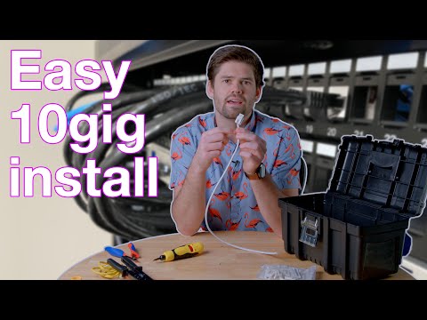 How to WIRE your house for ETHERNET (CAT 6 10 GbE setup)