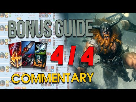How To Carry Your GOLD Ranked Games With Olaf Jungle - Season 10 Guide BONUS Commentary (4 of 4)