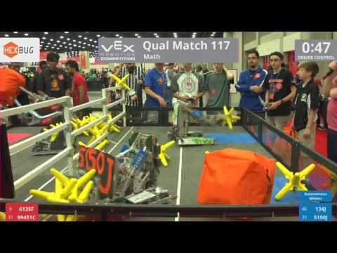2017 VRC Math Q117 - 6135F 99451C vs 134J 5150J - 10 to 34