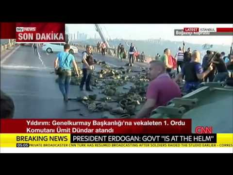 Turkey Coup: Civilians Swarm Tanks In Istanbul