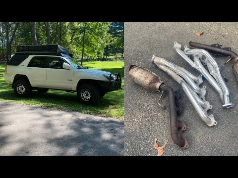 4Runner Project Part 10 - Fixing a cracked header/manifold with Doug Thorley Longtubes