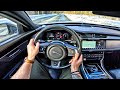 2016 Jaguar XF 2 0 4WD POV TEST DRIVE