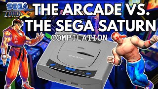 The Arcade vs The Sega Saturn Compilation