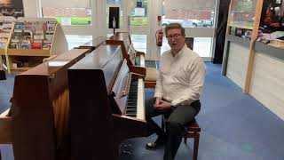 Video thumbnail for Knight K10 Upright Piano | Used | At Rimmers Music Bolton by Rimmers Music