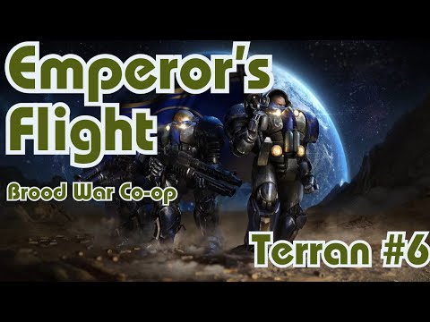 Starcraft Brood War || Co-Op Campaign || Emperor's Flight - Terran - Mission 6 || NO COMMENTARY