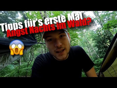 Angst im Wald? | Tipps gegen Angst nachts im Wald | Erster Overnighter | Darijan Schneider