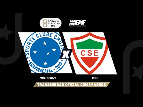 CRUZEIRO x CSE | COPA ALAGOAS SUB-20 2025 - PRIMEIRA FASE - IDA | AO VIVO