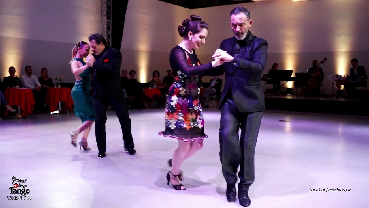 Fabian Salas y Lola Diaz, Rodrigo "Joe" Corbata y Lucila Cionci, Festival Lugano Tango 2019 (CH)