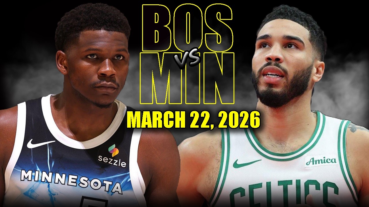 3월23일 보스턴 미네소타 NBA 하이라이트