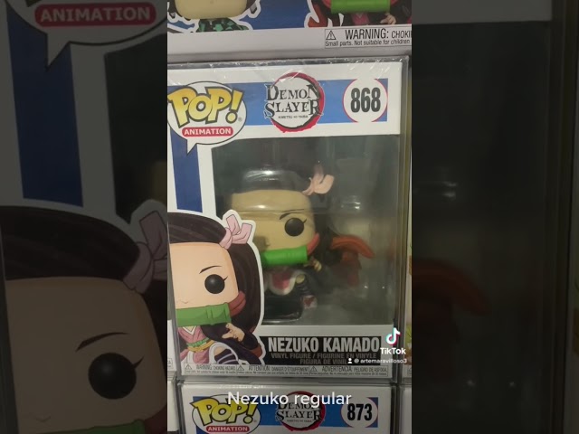 Vídeo relacionado con Funko Pop! Keychain: Demon Slayer - Nezuko - Guardianes de la Noche - Minifigura de Vinilo Coleccionable Llavero Original - Relleno de Calcetines - Idea de Regalo - Mercancia Oficial - Anime Fans