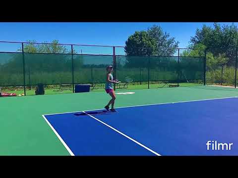 🎾 NADIA PODOROSKA ENTRENANDO EN “FEDERICO PALERMO TENIS” (Rosario - Argentina)