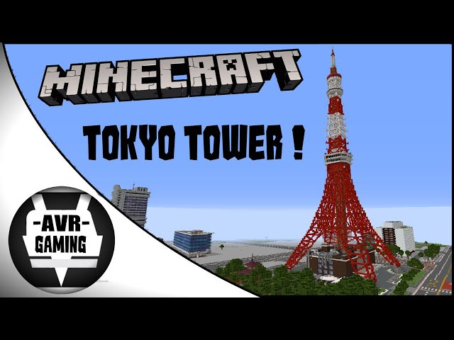 Tokyo Tower 日本電波塔 Minecraft Map