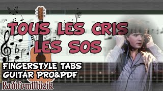 Daniel Balavoine-Tous Les Cris Les Sos Easy Acoustic Guitar Tutorial Tabs