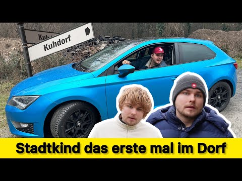 Stadtkind das erste mal im Dorf! 🏡